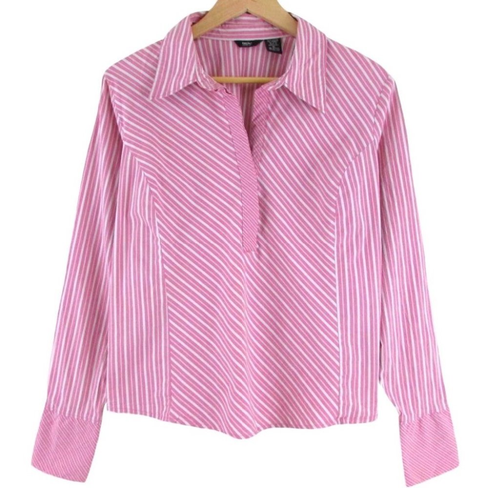 Mossimo Striped Collar Blouse
